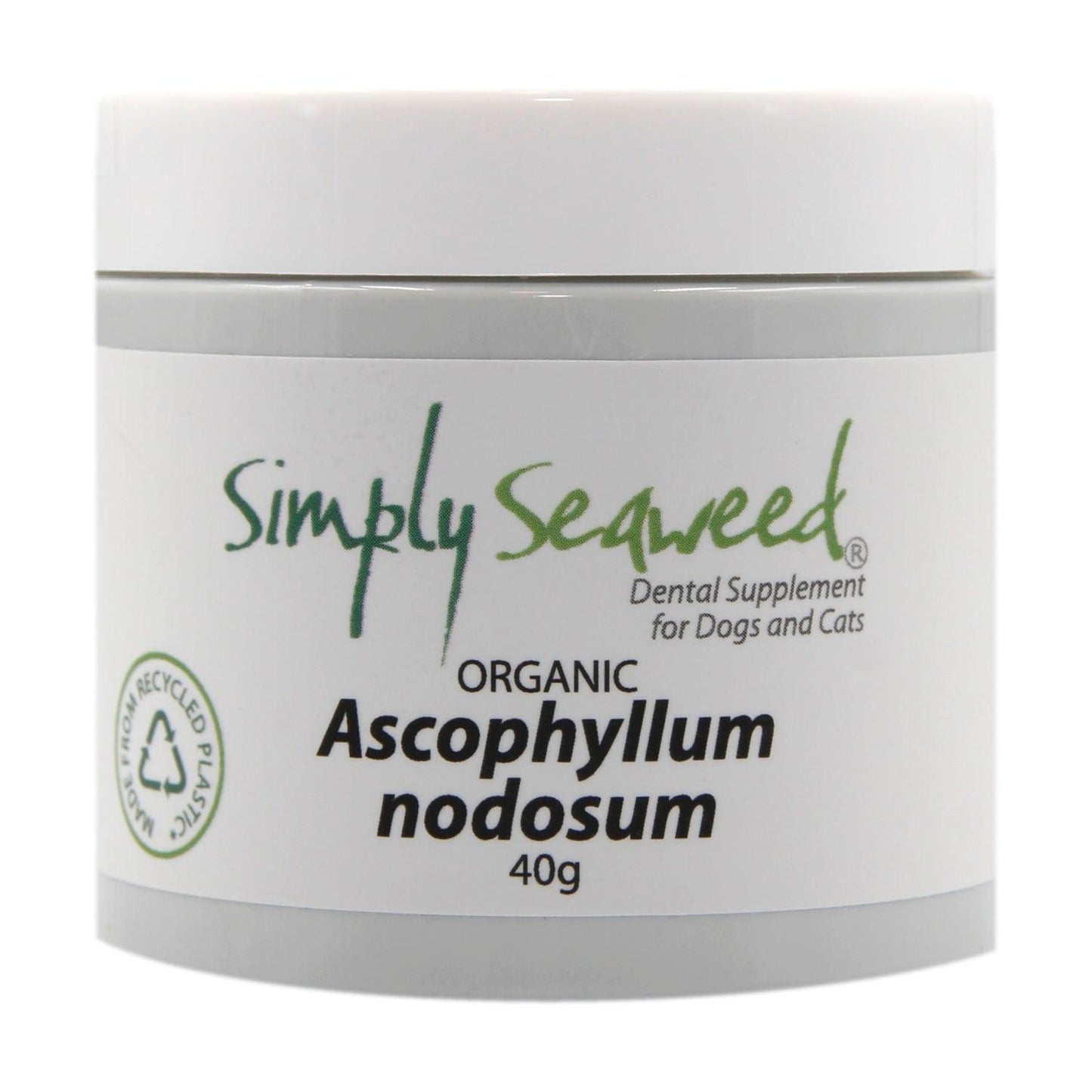 Simply Seaweed Natural Dental Health Care for Cats & Dogs - 1.5kg Pet Care > Cleaning & Maintenance Simply Seaweed 40GRAMS