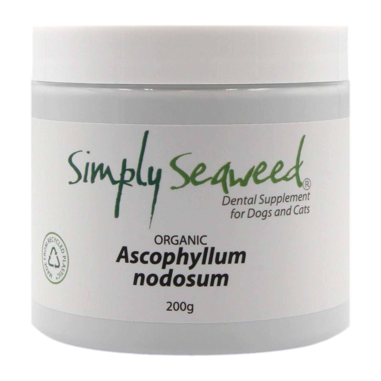 Simply Seaweed Natural Dental Health Care for Cats & Dogs - 1.5kg Pet Care > Cleaning & Maintenance Simply Seaweed 200GRAMS