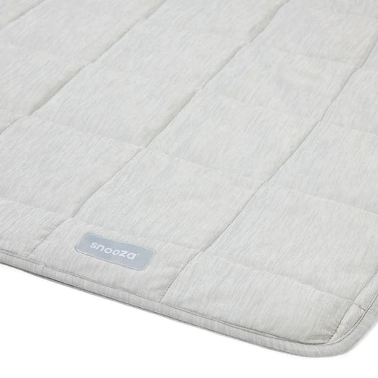 Snooza – Cooling Comfort Blanket – Powder Grey Dog Blanket Snooza