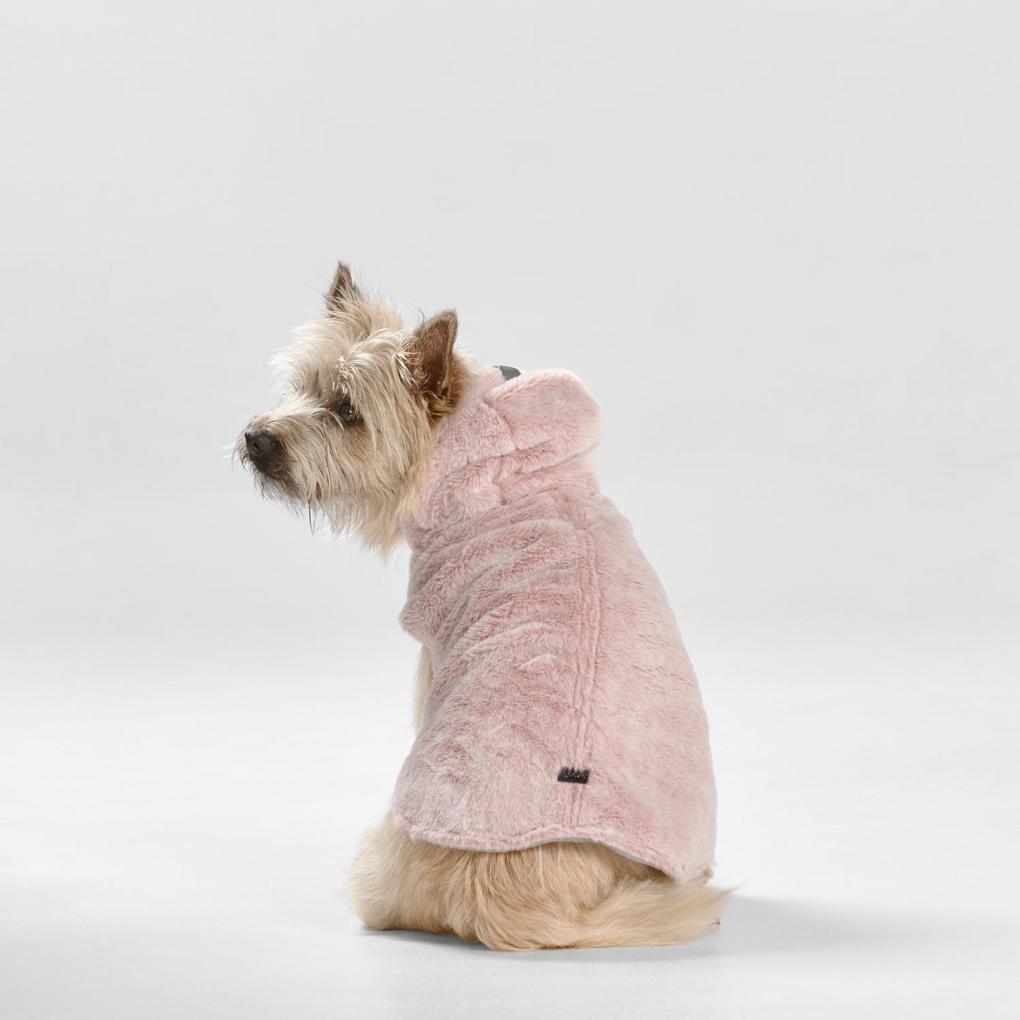 Snooza Wear – Faux Fur Hooded Coat – Pink Dog Apparel Snooza