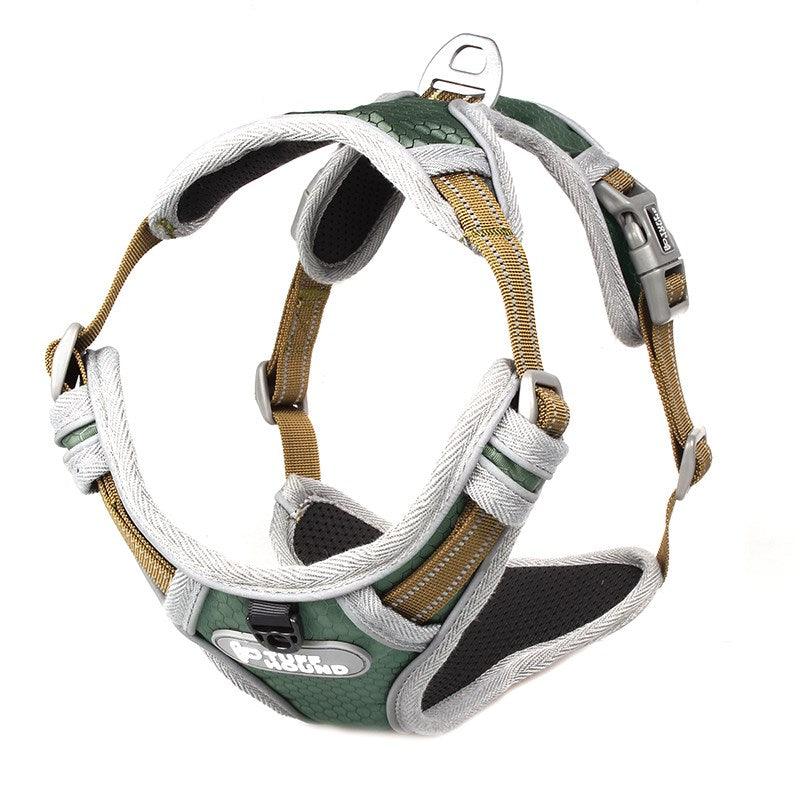 Tuff Hound Dog Harness- Giraffe - Various Colours Dog Harness Tuff Hound Small Dark Green