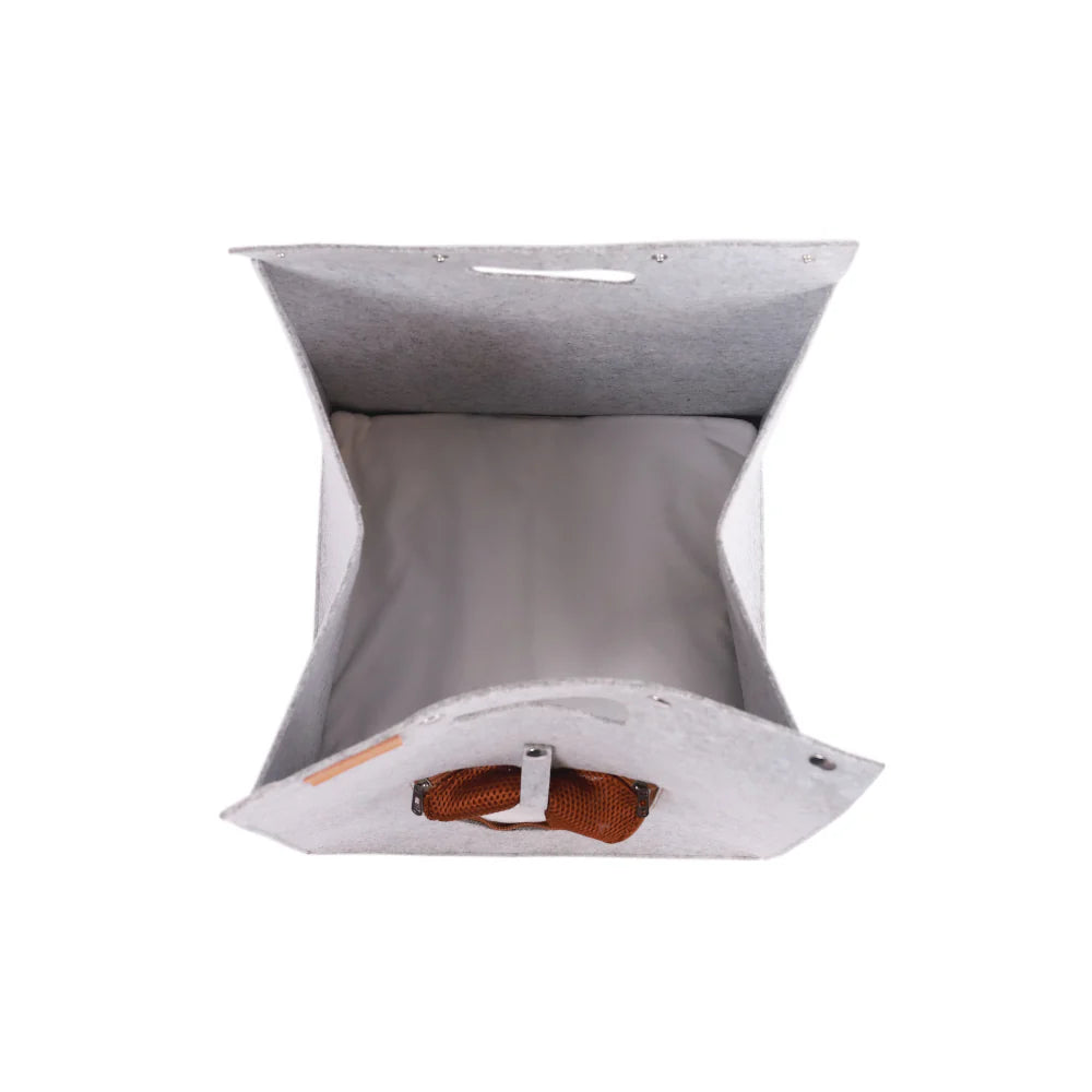 ECO Felt cushions & Tunnels SNOOZY Cat Bed Grey Cat bed Mpets