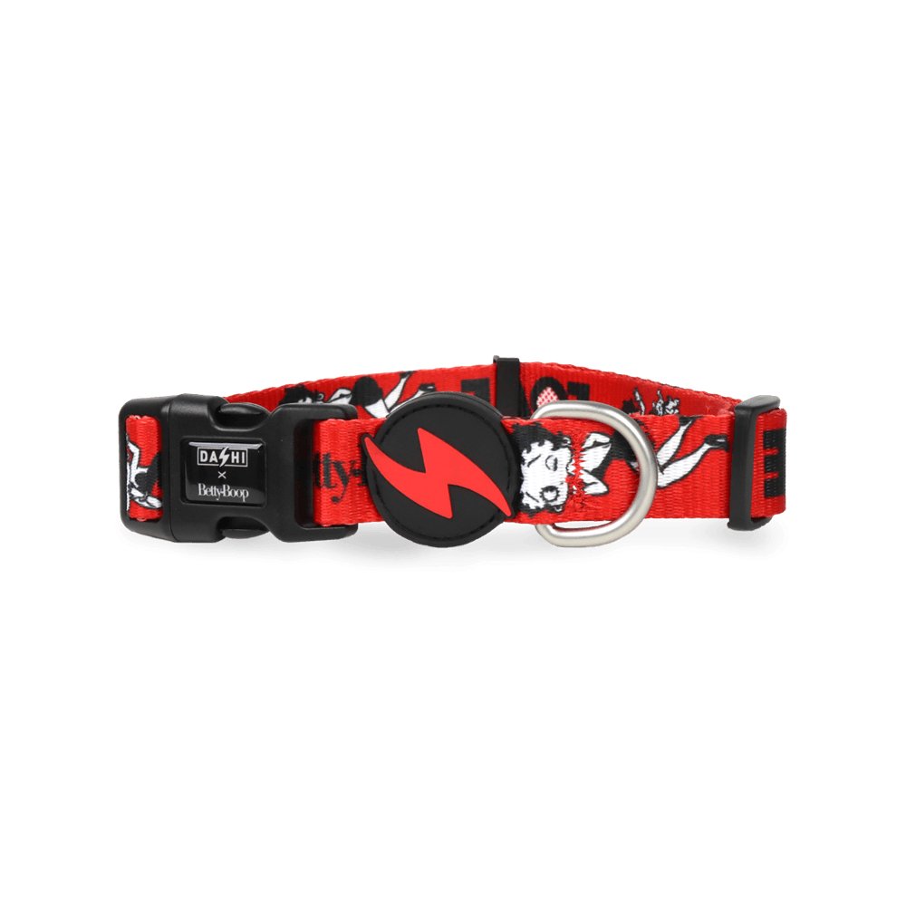 Vintage & Classy Betty Boop Collection- Dog - Small Pet Collar & Harnesses DASHI Classic Betty Collar