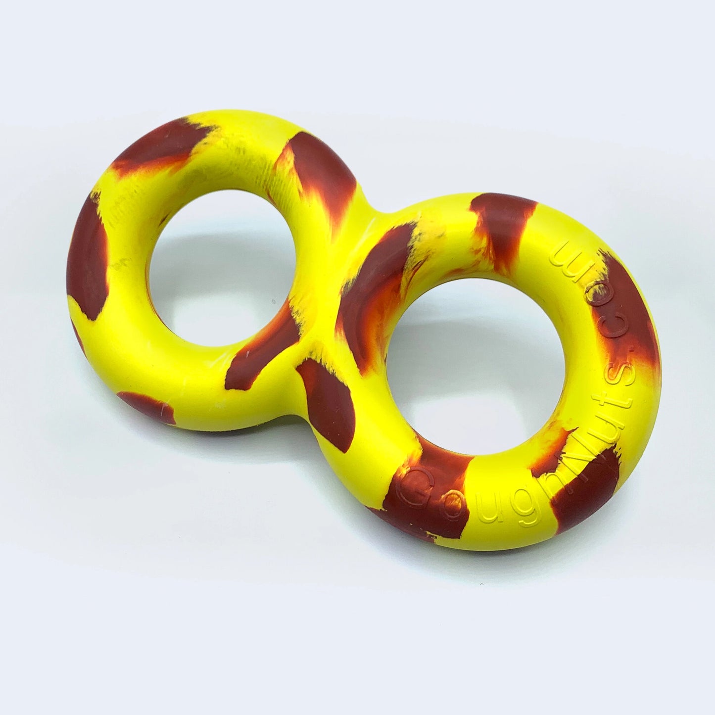 Goughnuts Original Tug Toy tough dog toys GOUGHNUTS Yellow