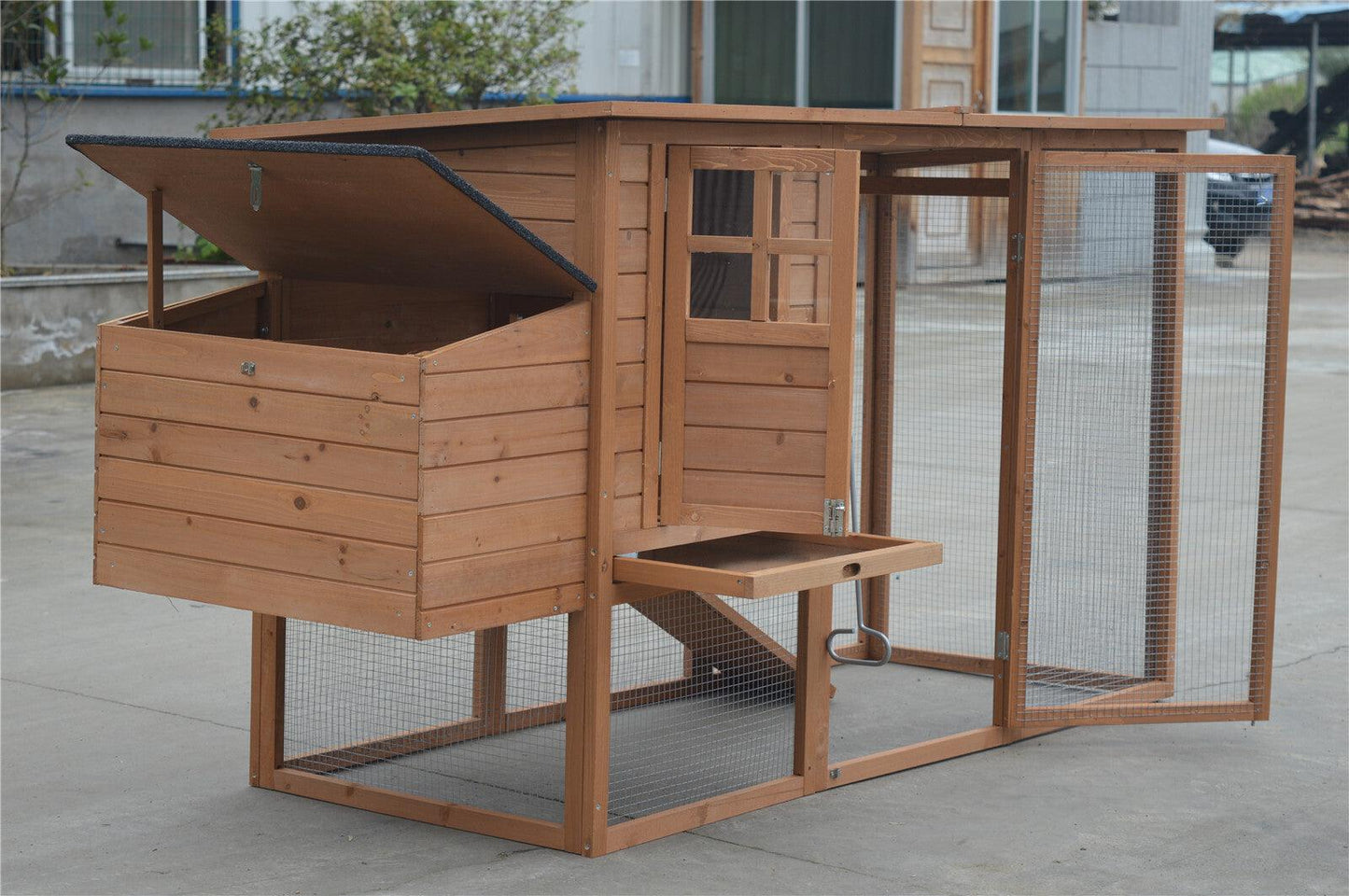 YES4PETS Large Chicken Coop Rabbit Hutch Cat Ferret Cage Hen Chook House Pet Care > Coops & Hutches YES4PETS