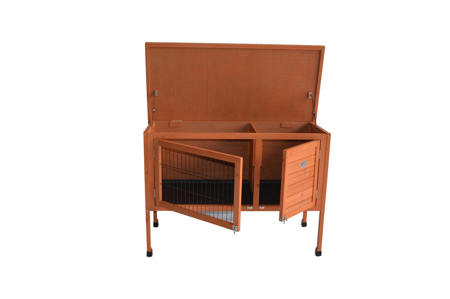 YES4PETS Large Single Wooden Pet Rabbit Hutch Guinea Pig Ferret Cage Pet Care > Coops & Hutches YES4PETS