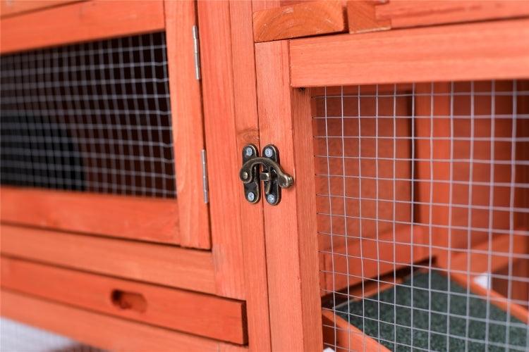 YES4PETS Rabbit Hutch Metal Run Wooden Cage Guinea Pig Cage House Pet Care > Coops & Hutches YES4PETS