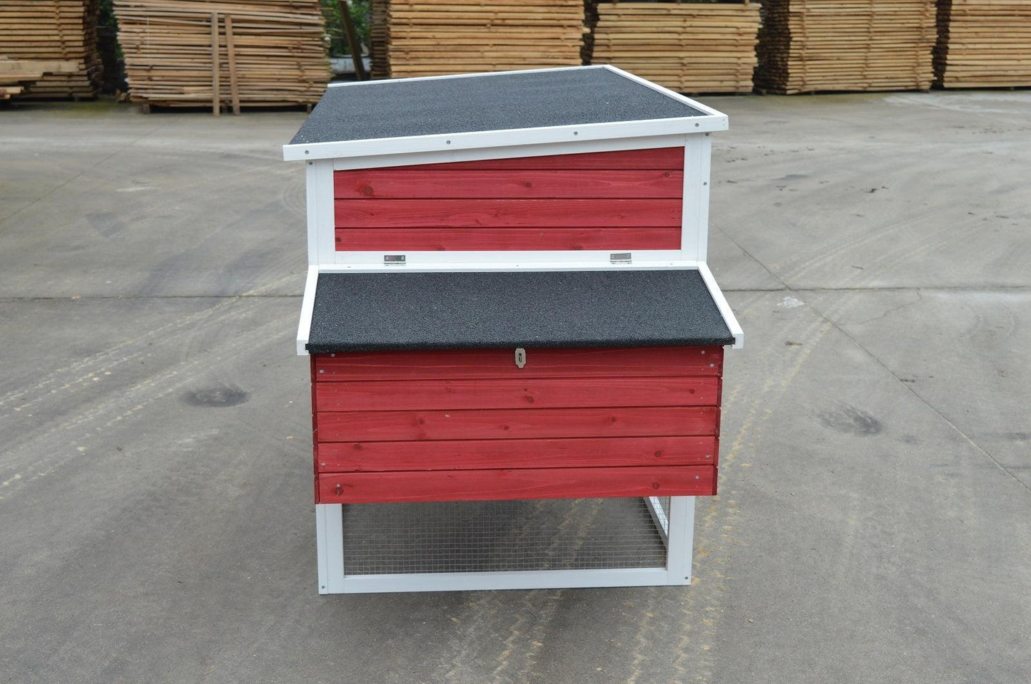 YES4PETS XL Ferret Guinea Pig Cat Cage Rabbit Hutch Chicken Coop 200x94x105 cm Pet Care > Coops & Hutches YES4PETS