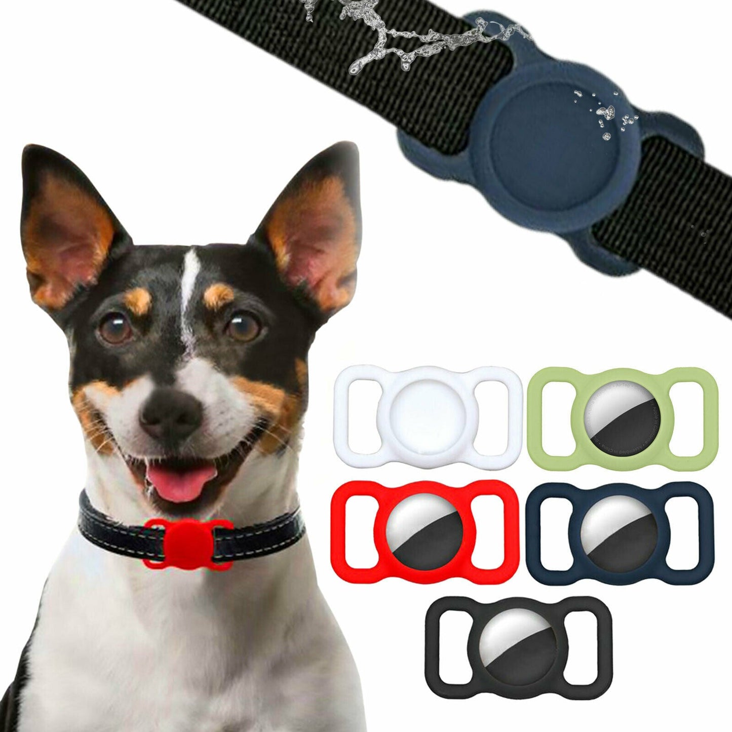 Silicone Pet Protective Case for Airtag Loop Apple GPS Finder Dog Cat Collar AU Pet Care > Dog Supplies Industrial