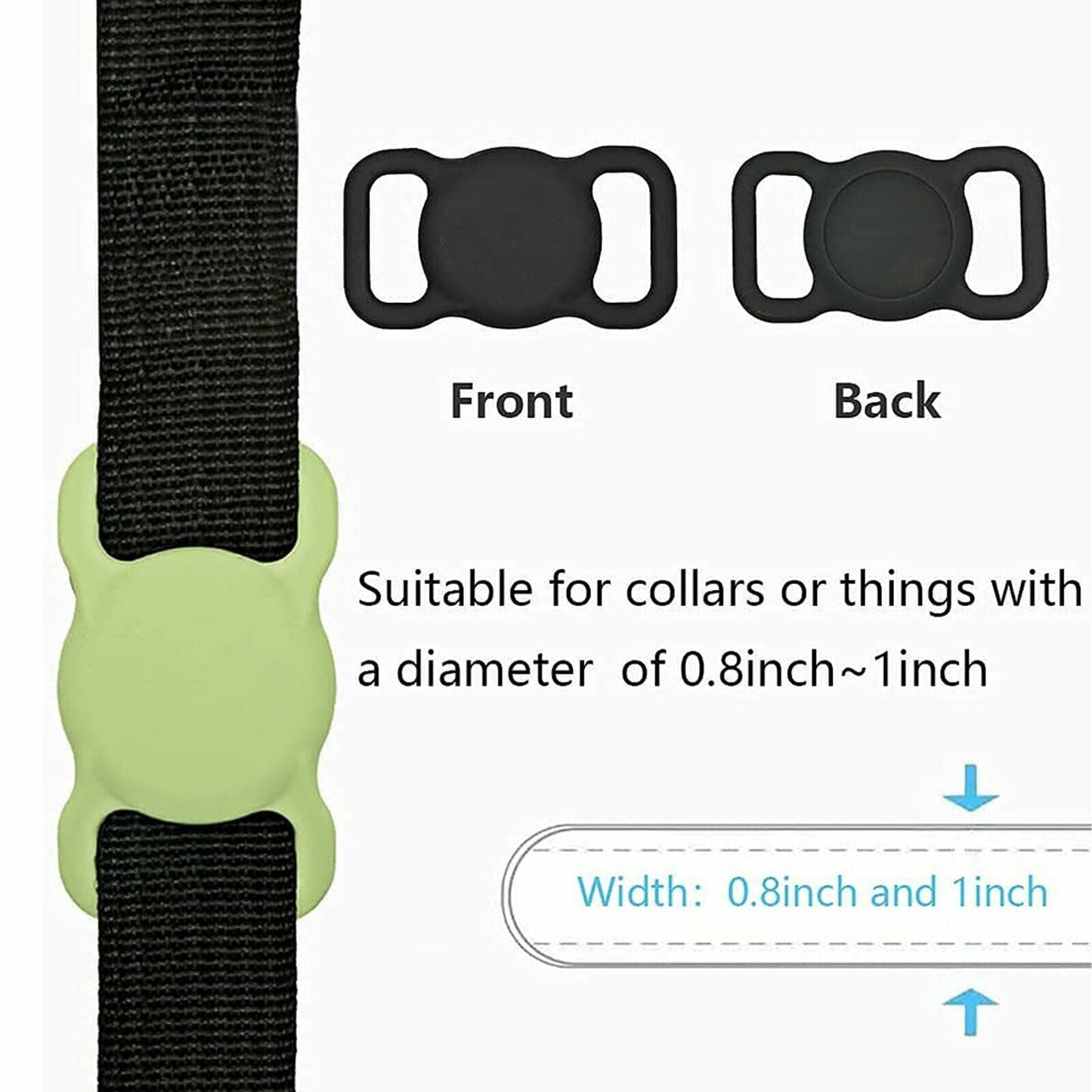 Silicone Pet Protective Case for Airtag Loop Apple GPS Finder Dog Cat Collar AU Pet Care > Dog Supplies Industrial