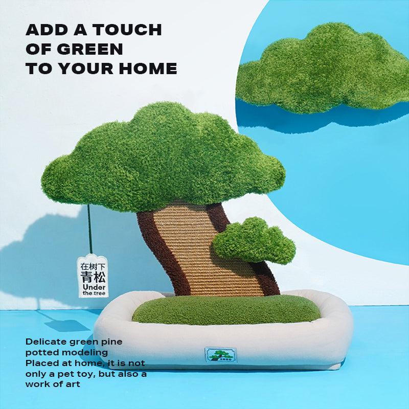 Potted style cat dog bed cat scratching post warm pet nest Pet Care > Dog Supplies Generic