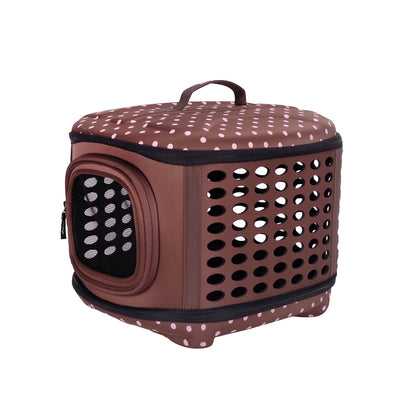 Ibiyaya Collapsible Travelling Pet Carrier for Cats & Dogs - Stardust Pet Carrier ibiyaya Stardust
