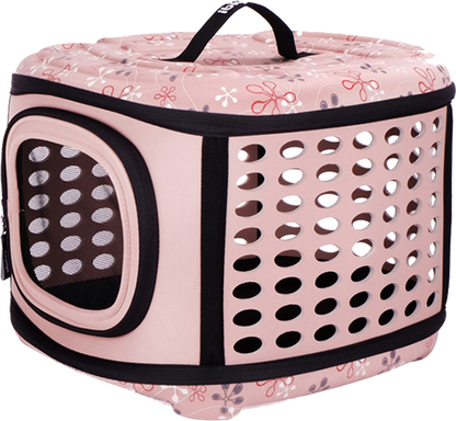 Ibiyaya Collapsible Travelling Pet Carrier for Cats & Dogs - Stardust Pet Carrier ibiyaya Tuscany