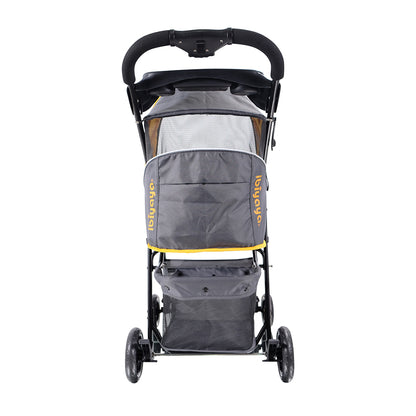 Ibiyaya Cloud 9 Pet Stroller for Cats & Dogs up to 20kg - Mustard Yellow Woofy and Whiskers