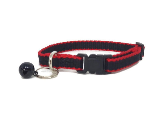 100% Pure Bamboo Fibre Cat Collar Plastic Buckle Black - Moondidley Pets Pet Care > Cleaning & Maintenance > Pet Grooming Supplies Moondidley