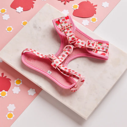 Cocopup London – Adjustable Neck Harness – Pupberry Fields Dog Harness Cocopup London