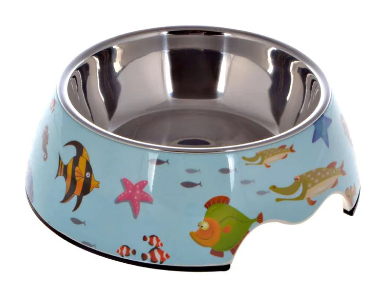 Lepets Mellamine Pet Bowl - Butterfly