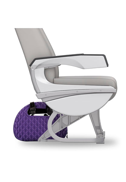 Ibiyaya Collapsible Pet Carrier with Shoulder Strap - Diamond Deluxe Purple Pet Carrier Ibiyaya