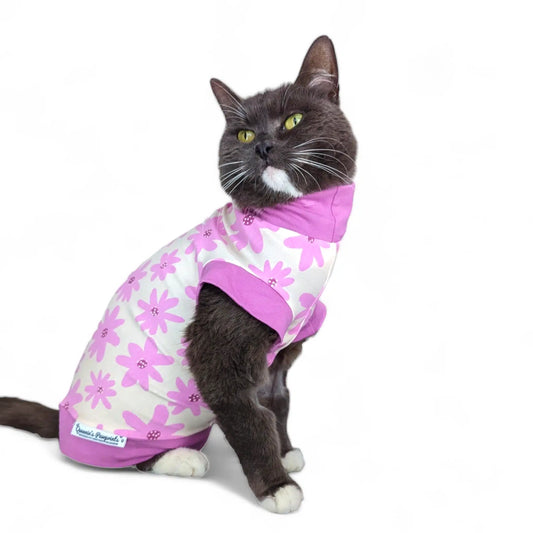 Cat Jumper - Le Fleur cat jumper Queenie's pawprints