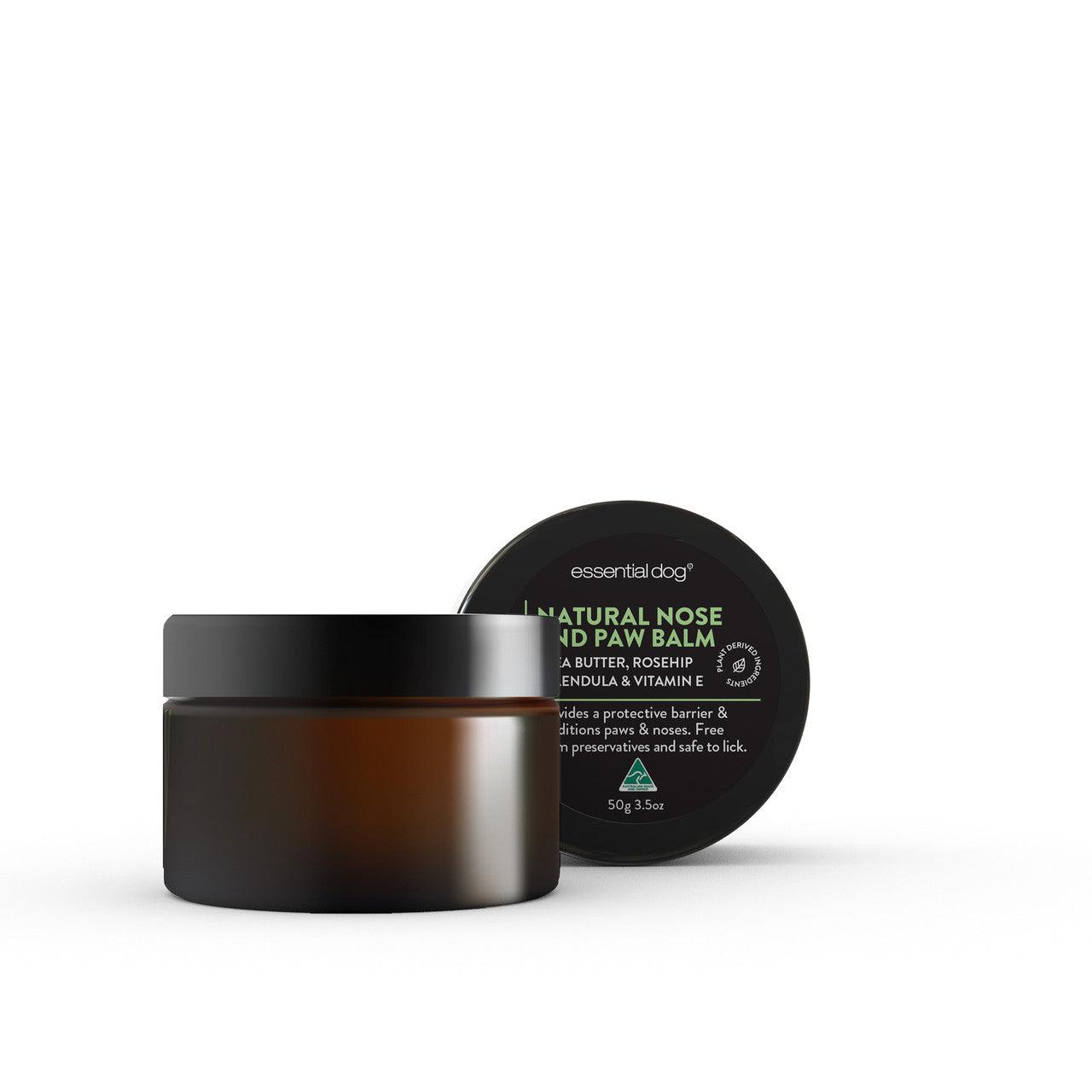 Paw Balm for Dogs 50g Organic Nose and Paw Balm (Shea Butter, Rosehip, Calendula & Vitamin E) Pet Care > Dog Supplies Essential Dog