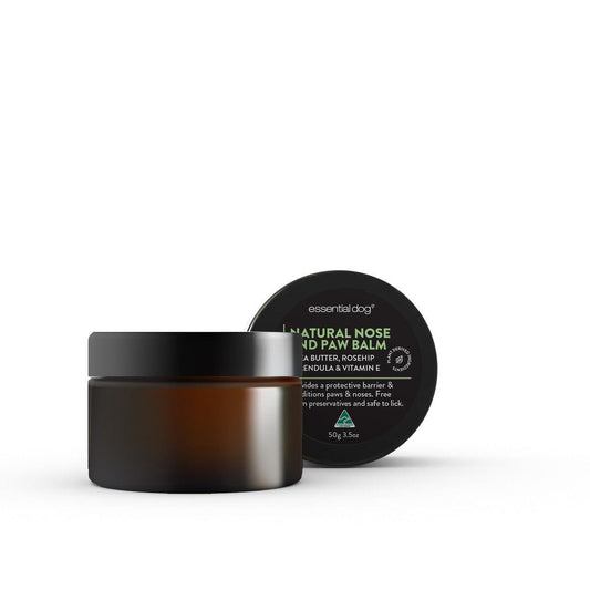 Paw Balm for Dogs 50g Organic Nose and Paw Balm (Shea Butter, Rosehip, Calendula & Vitamin E) Pet Care > Dog Supplies Essential Dog