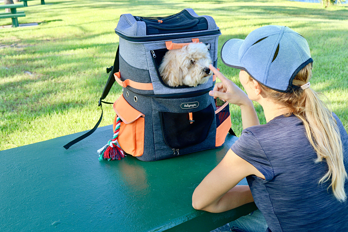 biyaya Two-tier Pet Backpack