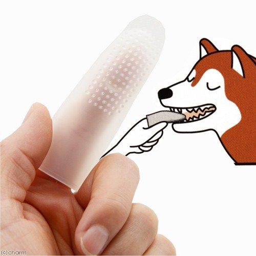 [6 - PACK] EARTH Japan Pet Finger Toothbrush for Cats and DogsEco FriendlyWoofy and Whiskers