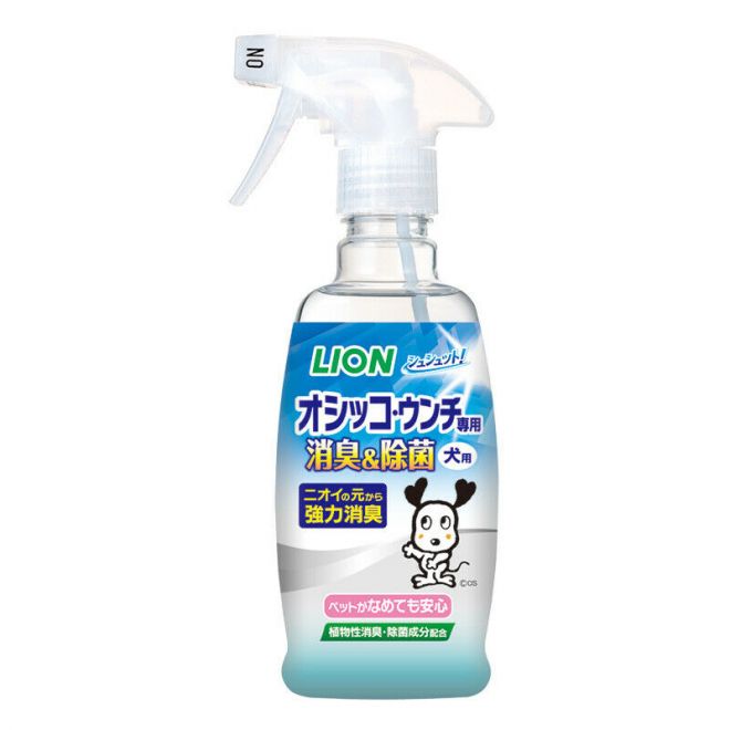 [6 - PACK] Lion Japan Deodorizing & Disinfecting for Pets 300ml(For Dogs/For Cats) DogsWoofy and Whiskers