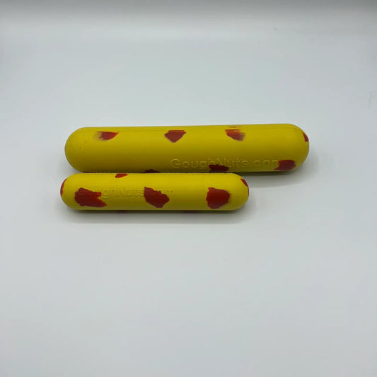 Goughnuts sticks for small breed dogs Dog toys GOUGHNUTS yellow