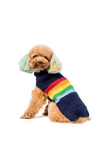 Alpaca Good Vibes Dog Sweater Hand knitted dog jumper Chilli Dog XXS