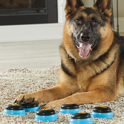 Hunger For Words Talking Pet Essential Words Set interactive dog tog training buttons Hunger for words