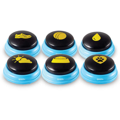 Hunger For Words Talking Pet Essential Words Set interactive dog tog training buttons Hunger for words Essential Words