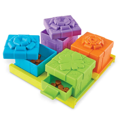 Brightkins Surprise Party! Dog Treat & Food Interactive Puzzle Toy Interactive dog puzzle Hunger for words