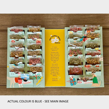 Golden Bone Bakery Christmas Advent Calendar with Dog Treats & Surprises - Large dog treats The golden bone bakery