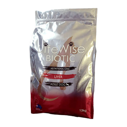 LifeWise BIOTIC – Adult Dog – Liver Woofy and Whiskers 13KG
