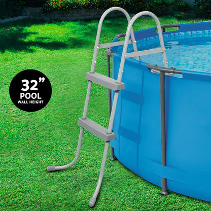 Bestway Pool Ladder 84cm 2 Step Above Ground Swimming Pools Removable Steps Stairs Home & Garden > Pool & Accessories > Swimming Pools Woofy and Whiskers