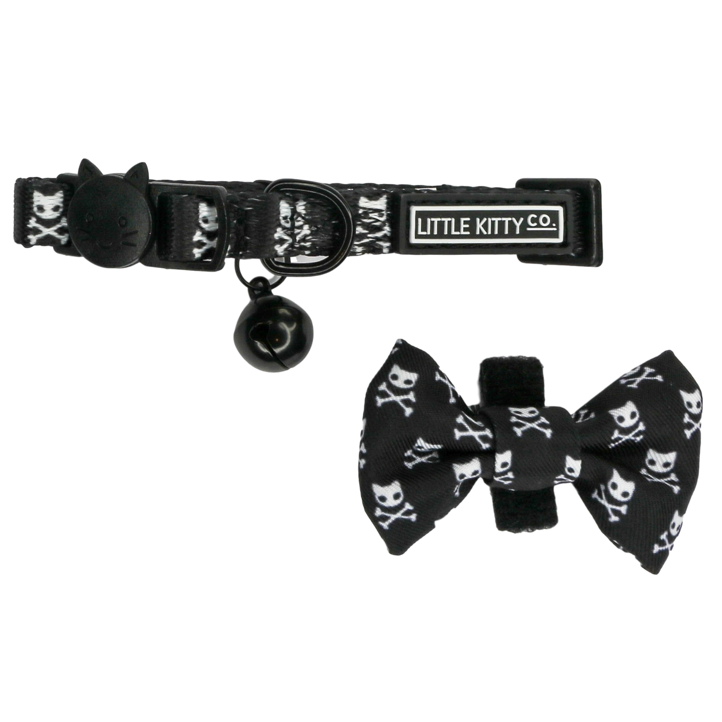 Cat Collar & Bow Tie: Sushi Makes Miso Happy cat collar & Bow Tie Little Kitty Co Baddest of them all