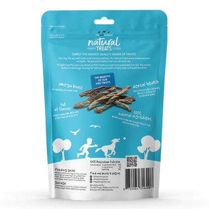 The Pet Project – Natural Treats – Fish Twists Natural Dog Treat The Pet Project