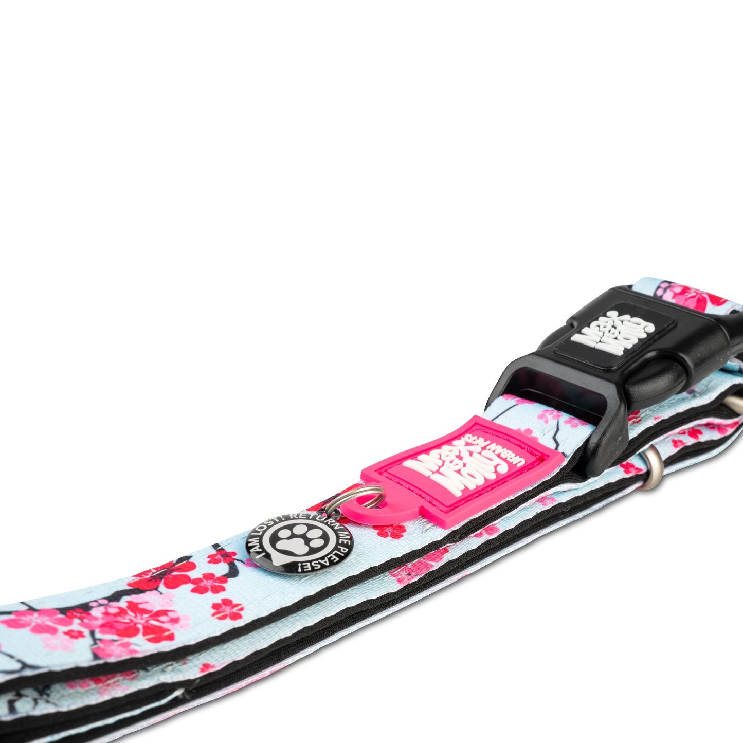 max and Molly smart Id Collar Cherry Bloom