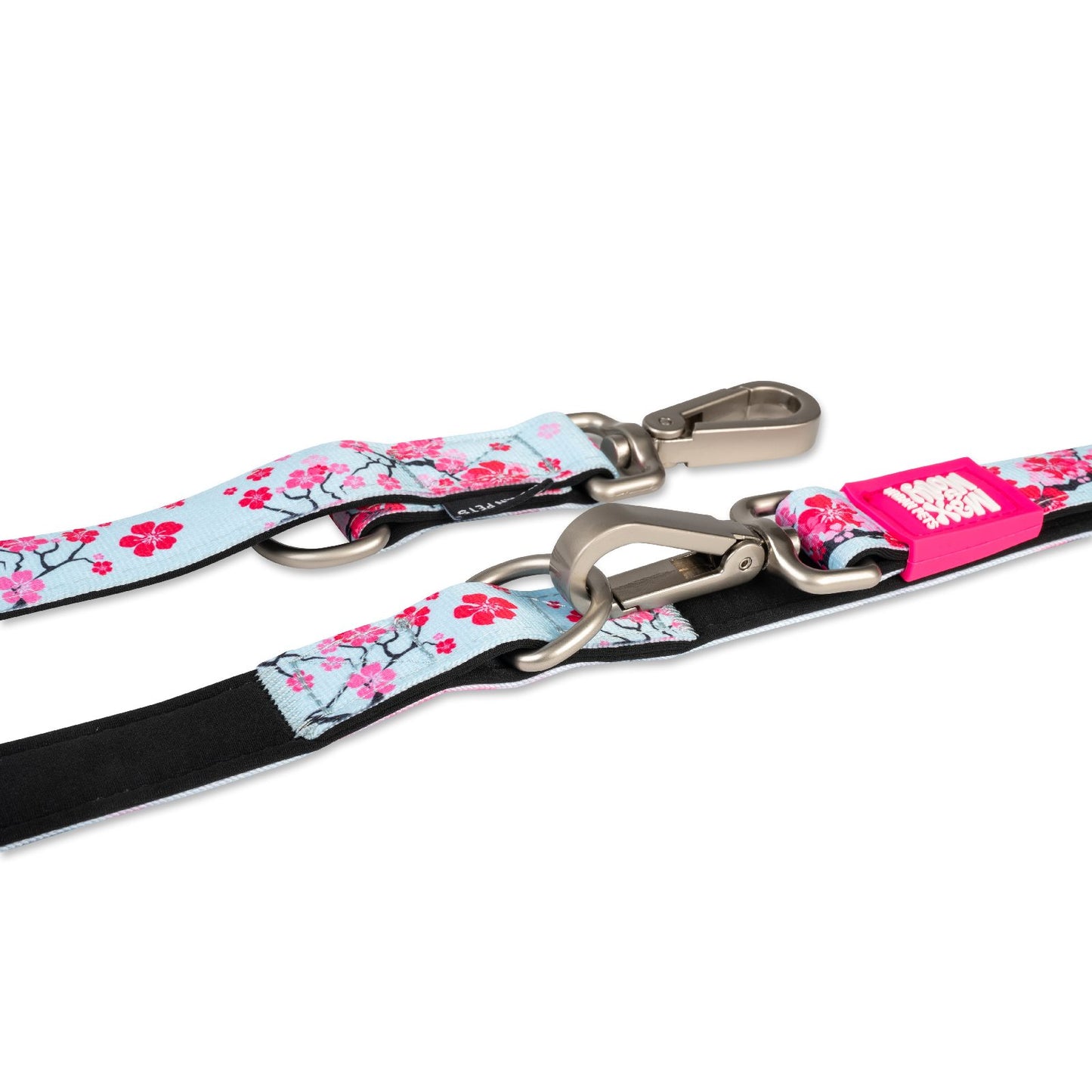 max and Molly smart Id Collar Cherry Bloom