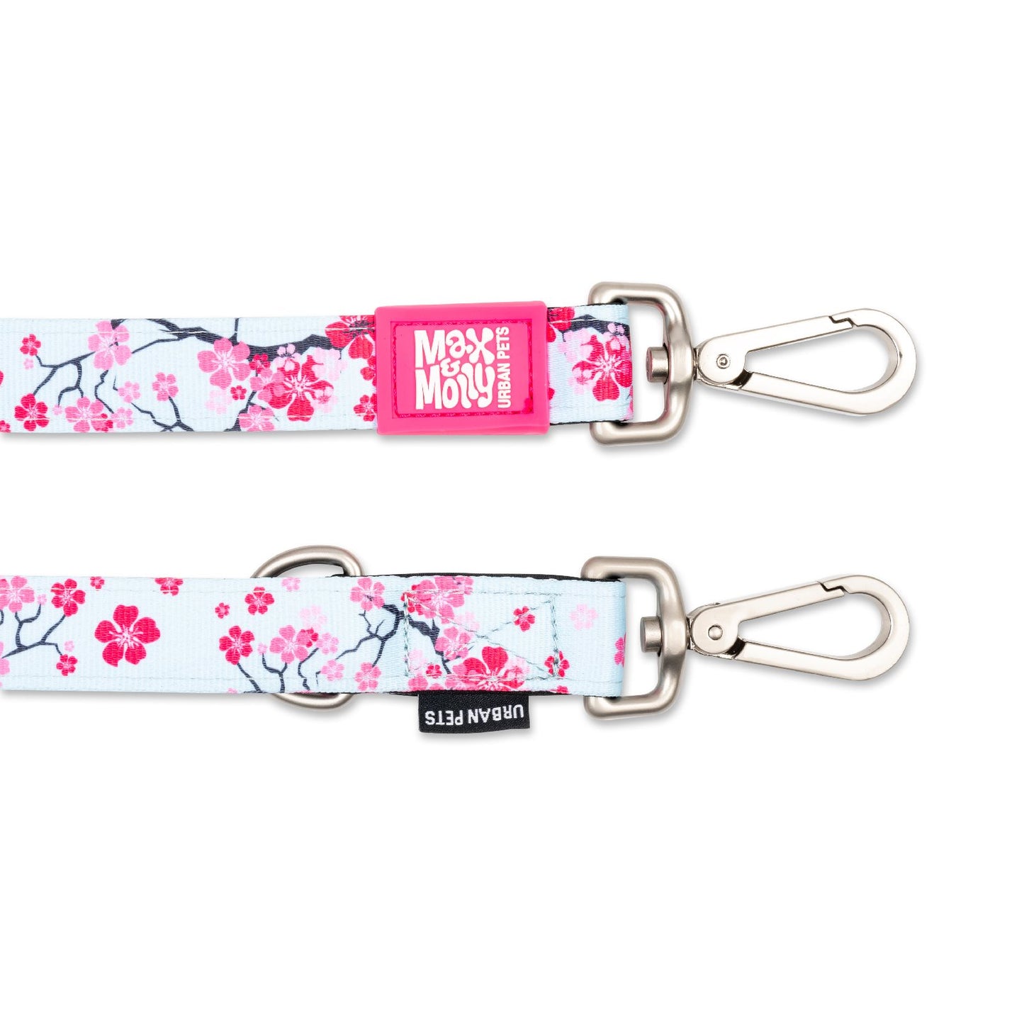 max and Molly smart Id Collar Cherry Bloom