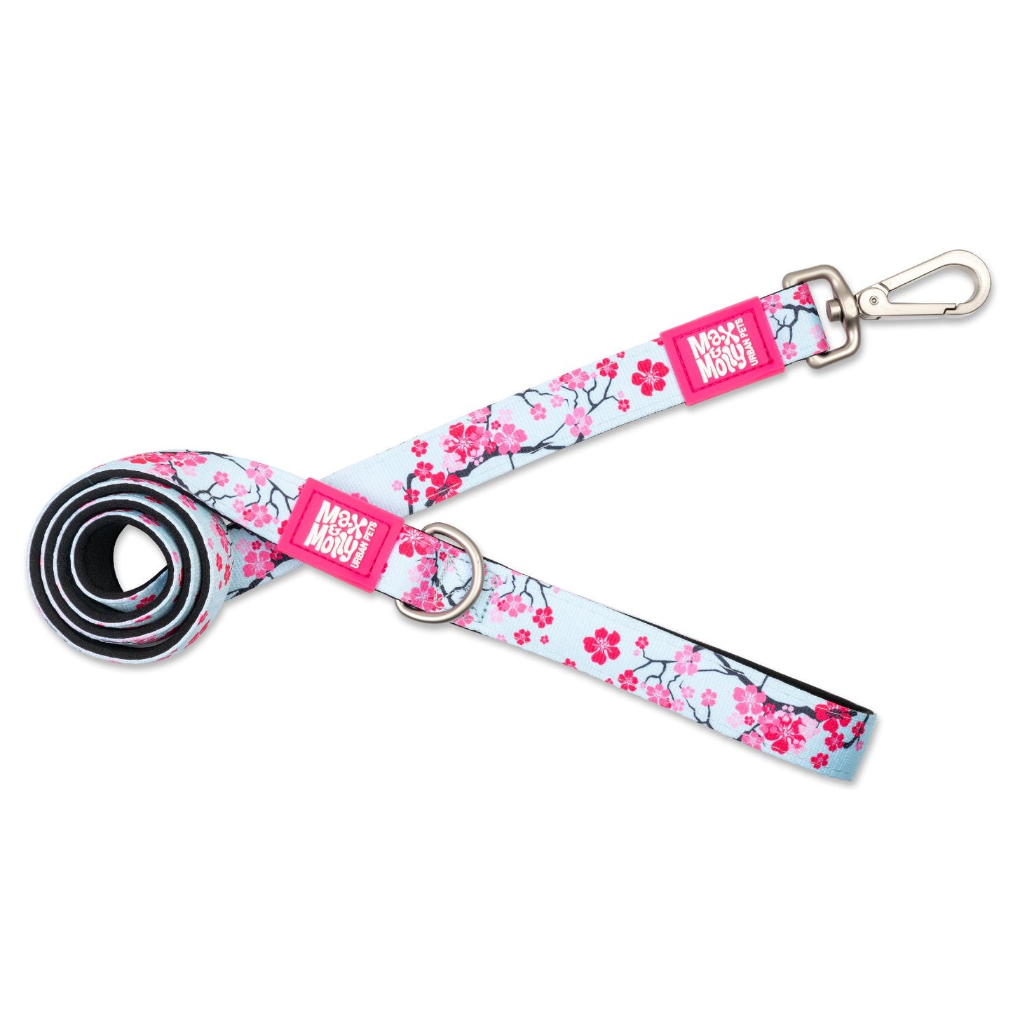 max and Molly smart Id Collar Cherry Bloom