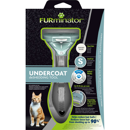 FURminator – Undercoat Deshedding Tool – Short Hair Cat Pet Care > Cleaning & Maintenance > Pet Grooming Supplies Furminator Dogs Short Small