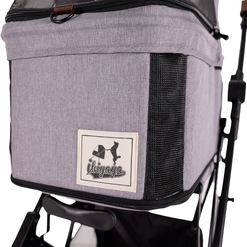 Ibiyaya Travois Tri-fold Pet Travel Stroller System - Spearmint