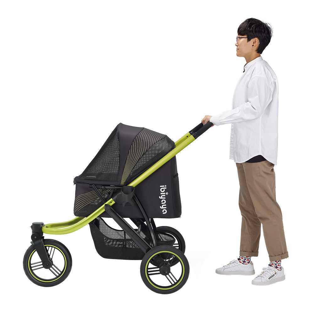 Ibiyaya The Beast Pet Jogging Stroller - Flash Grey