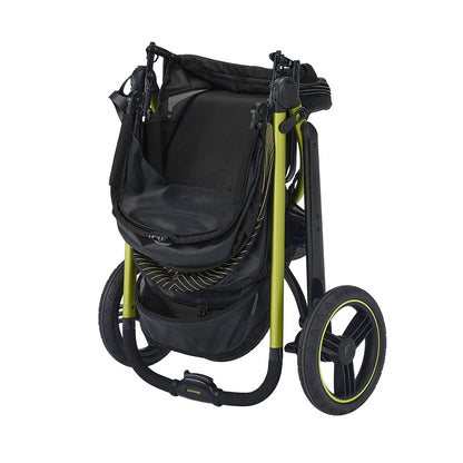 Ibiyaya The Beast Pet Jogging Stroller - Flash Grey pet stroller Ibiyaya