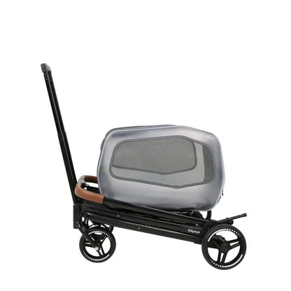 Ibiyaya NeoRider Multi-purpose Detachable Pet Stroller - Silver Mist pet stroller Ibiyaya