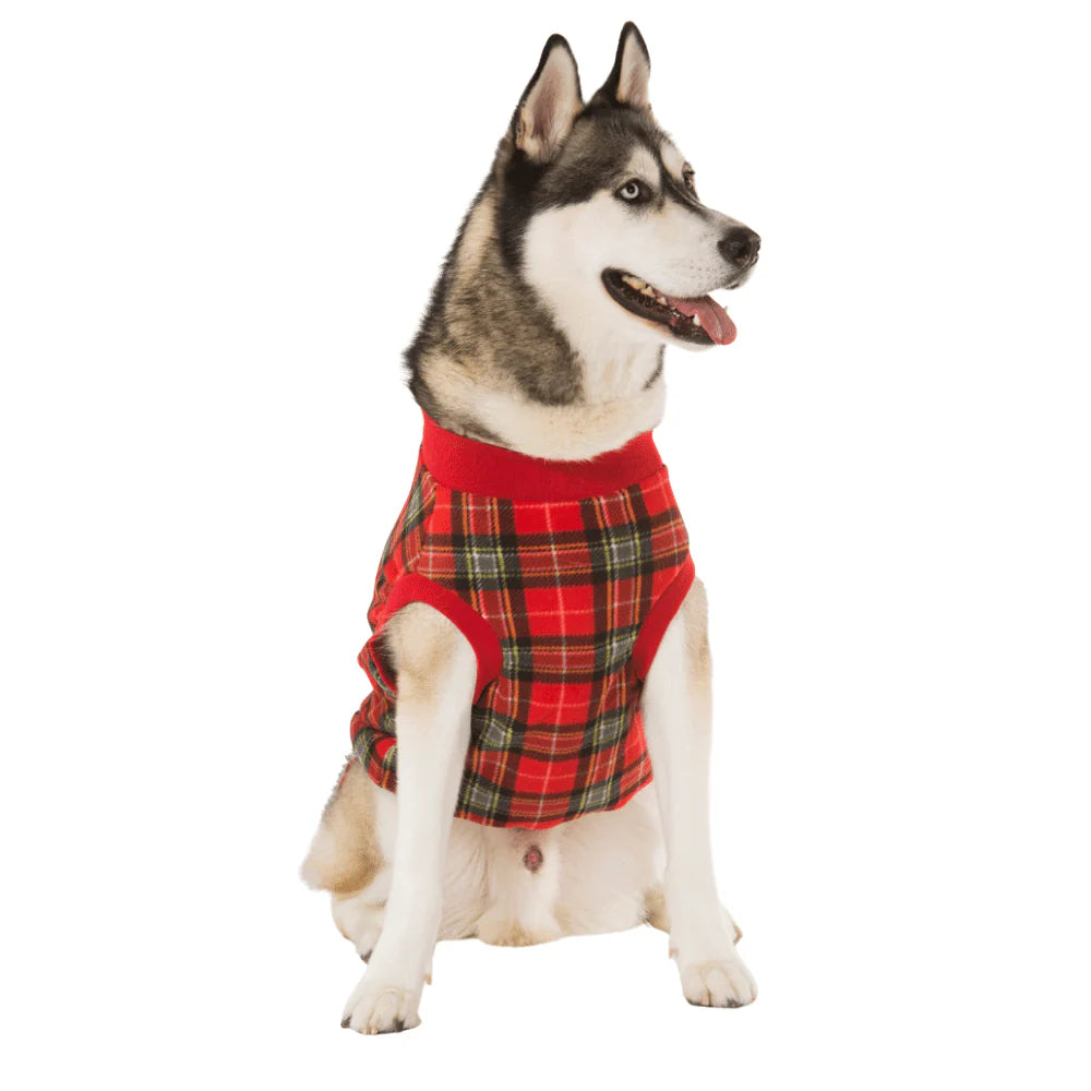 Red Tartan Dog Pyjamas 30cm Pet Care > Dog Supplies > Dog Apparel Hamish McBeth