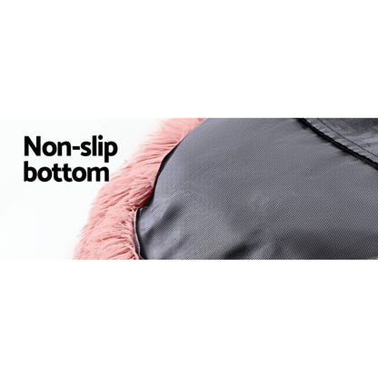 i.Pet Pet Bed Dog Cat 110cm Calming Extra Large Soft Plush Pink Pet Care > Dog Supplies > Dog Beds ipet