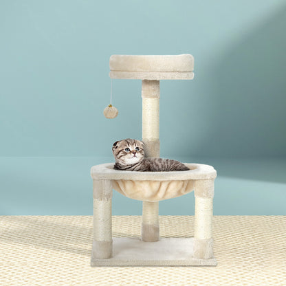 i.Pet Cat Tree 69cm Scratching Post Tower Scratcher Wood Condo Toys House Bed Pet Care > Cat Supplies > Cat Scratching Posts ipet